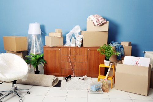 Man and van service helping with local moving in Worcester Park