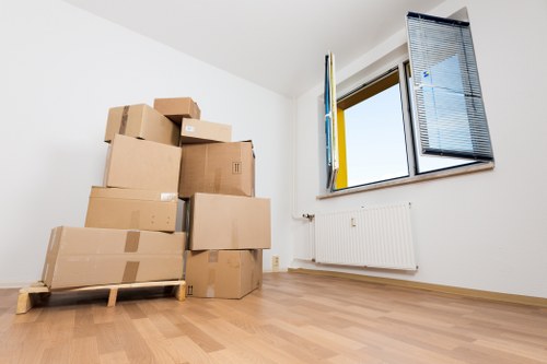Commercial transport and office relocation by van