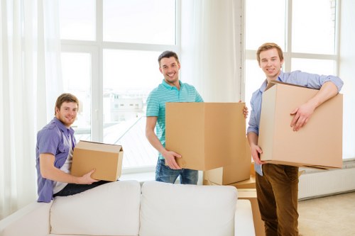 Local moving service handling a flat move in Worcester Park